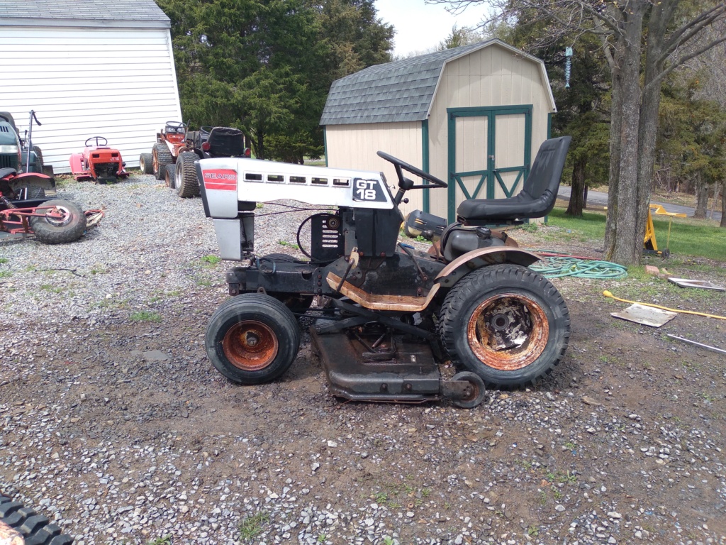 sears - New 1979 Sears GT/18 [Silver Model] Work Horse Utility Build... Maybe 20210422