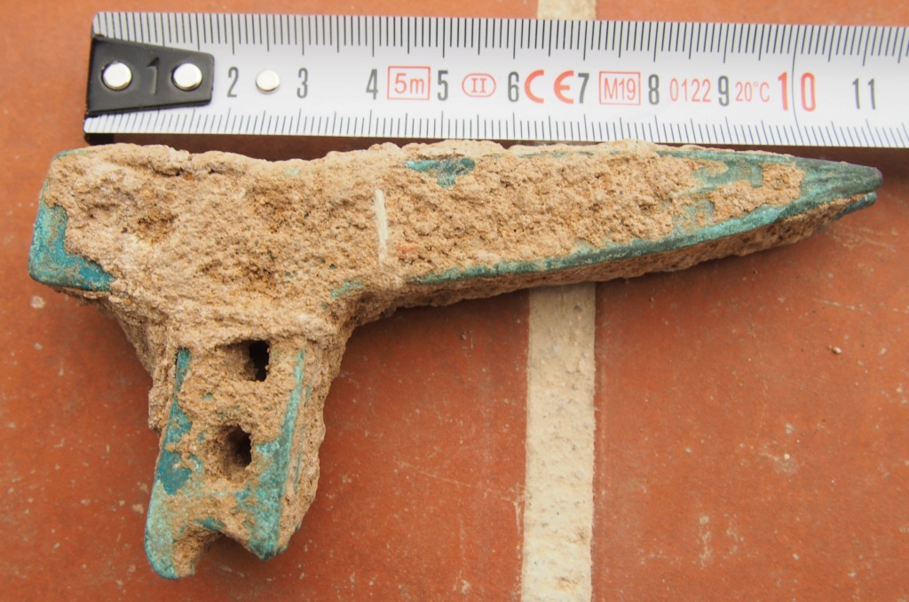 Antiquité Chinoise Hache-poignard, objet votif ou paléomonnaie ? Hache_11