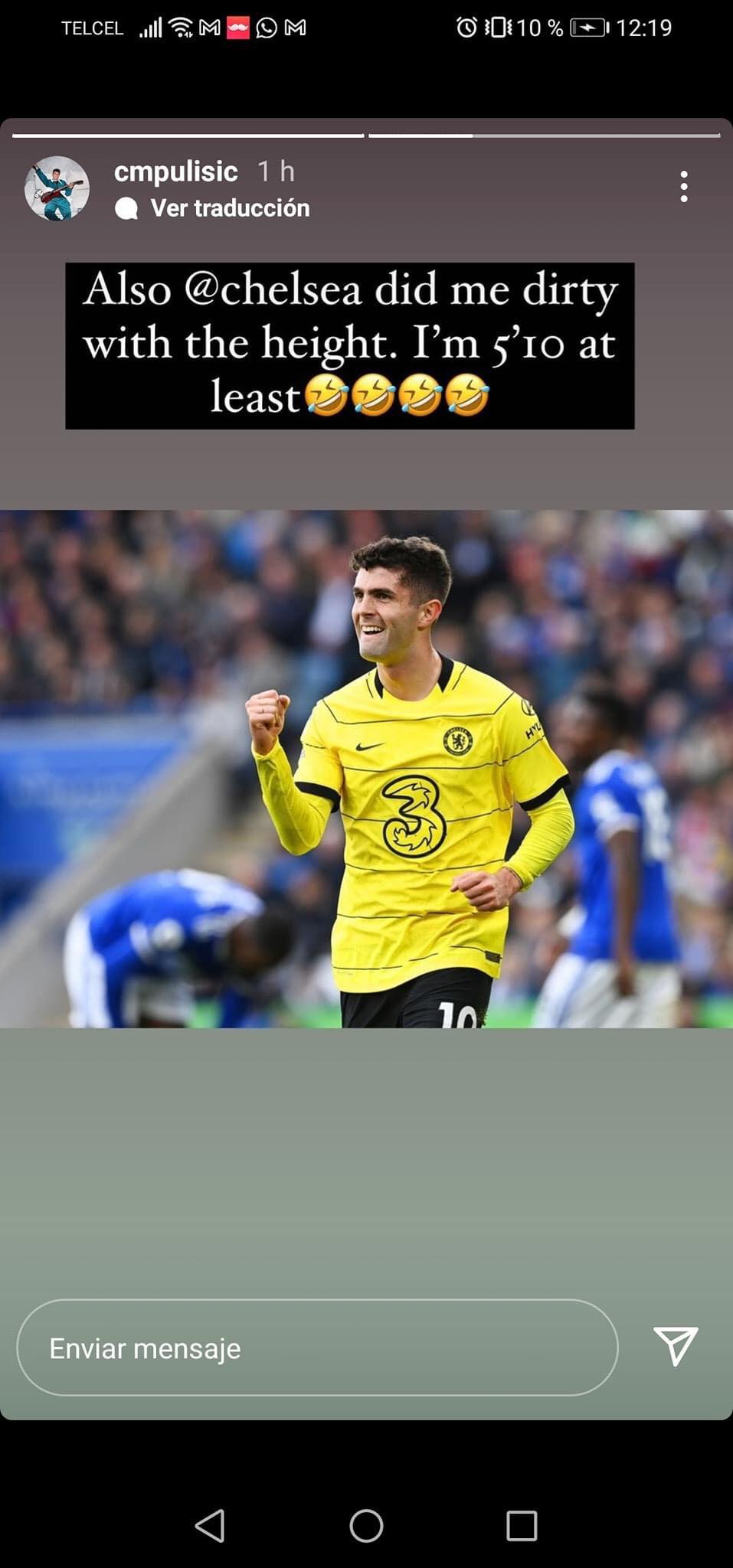 ¿Cuánto mide Christian Pulisic? - Altura - Real height - Página 2 25511010