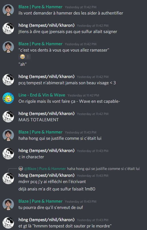 Perles de Discord Sul1010