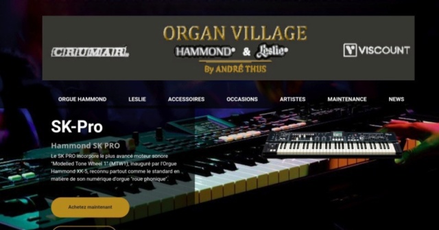 André THUS - Spécialiste de l'orgue Hammond  20231012