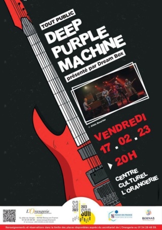 Deep Purple Machine en Concert à Paris 16 et 17 /02/2023 Image010