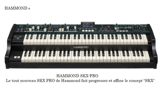 HAMMOND SKX-PRO Millésime 2022  Skxpro11