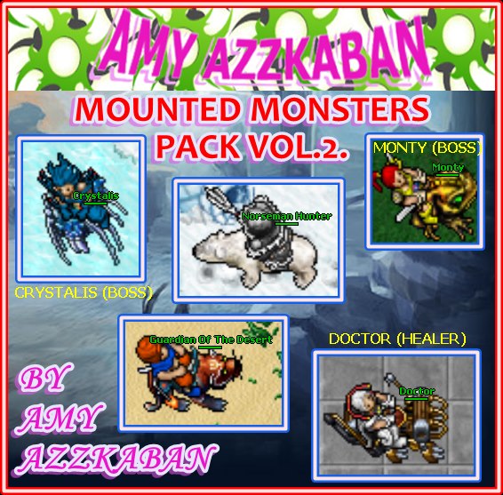 8.7 MOUNTED MONSTERS PACK VOL.2. 26862510