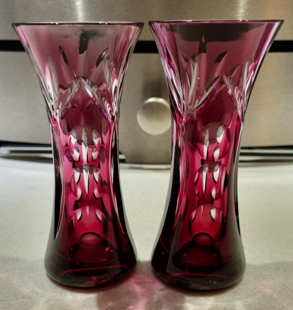 Doulton Glass Vases 20230214
