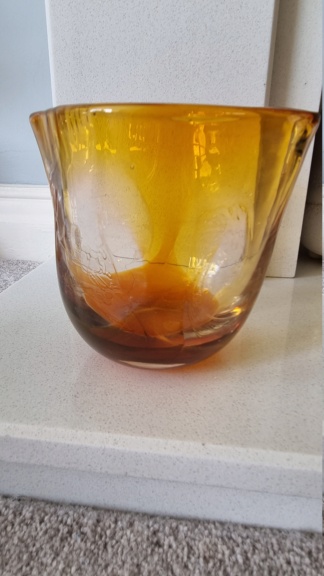 Unusual Amber Glassware 20230820