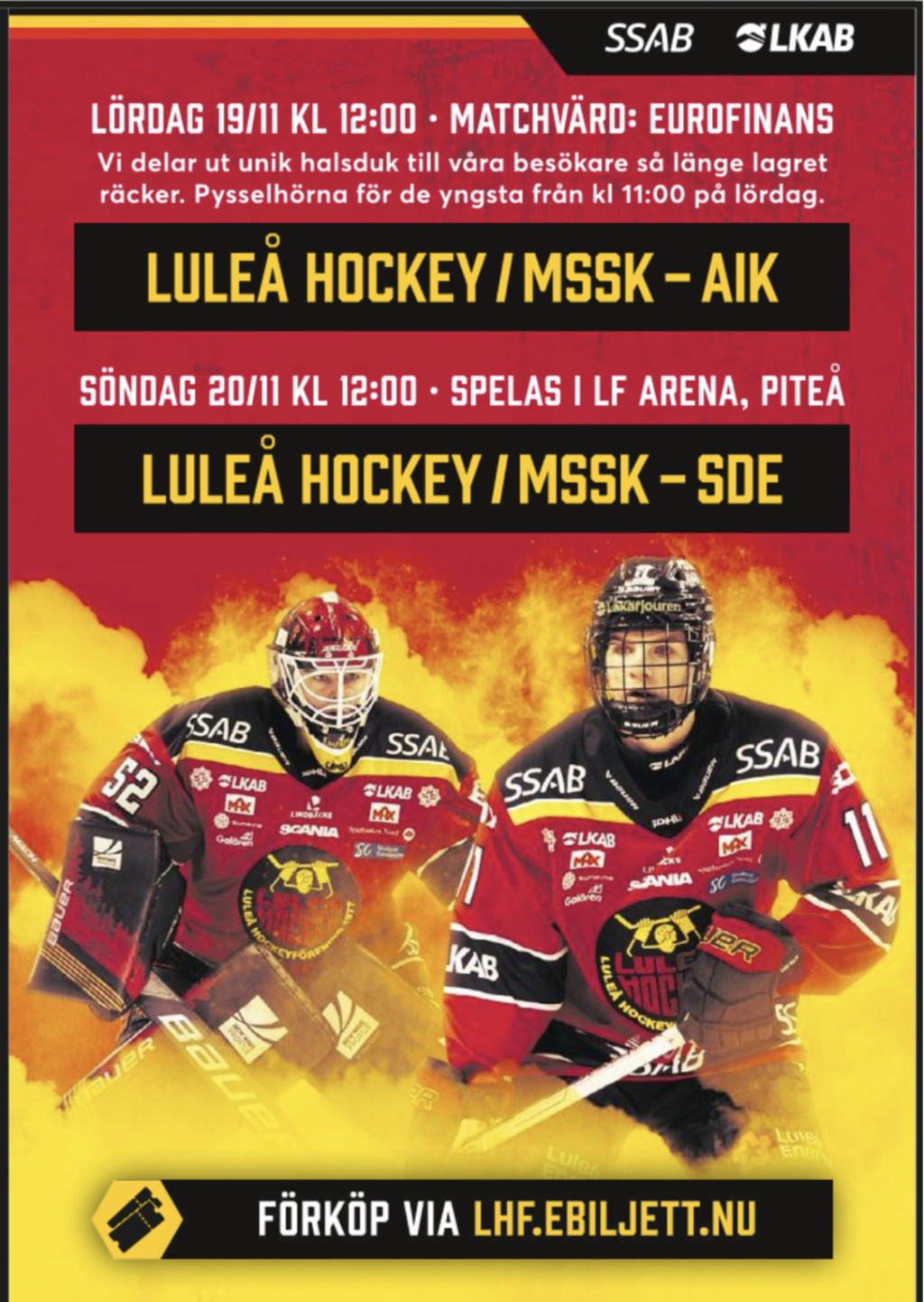 Matchtråd Luleå Hockey/MSSK 22/23 107e8610