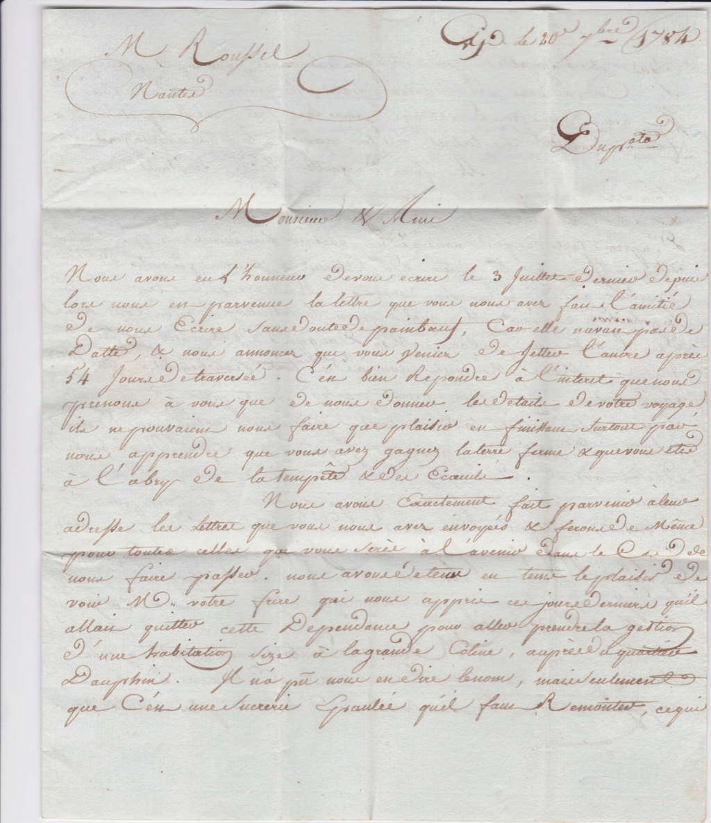 Lettre de Saint Domingue 1784 Img_2025