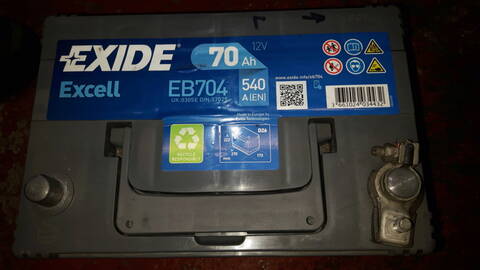 Batterie EXIDE EXCELL EB740