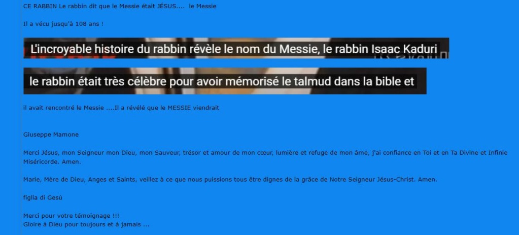 FIN DE LA REPUBLIQUE FRANC MACONNE PAR LE CHOIX DE DIEU - L' ENFANT D'ALZO DI PELLA 2 - Page 8 Rabbin10