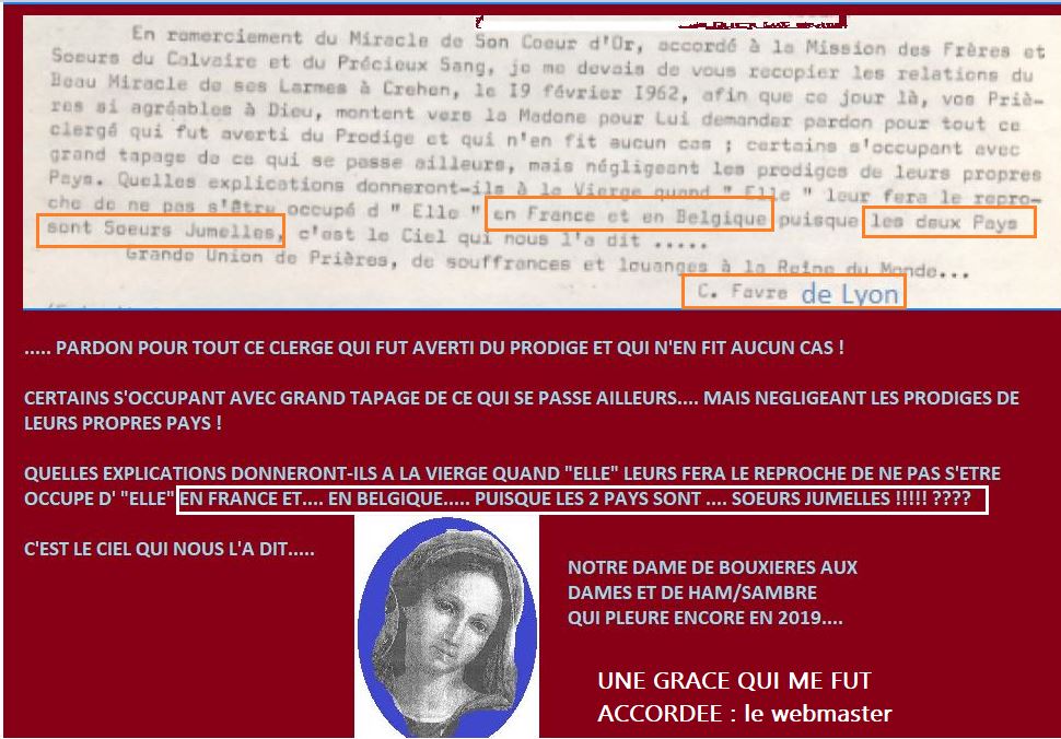 FIN DE LA REPUBLIQUE FRANC MACONNE PAR LE CHOIX DE DIEU - L' ENFANT D'ALZO DI PELLA 2 - Page 2 Vierge28