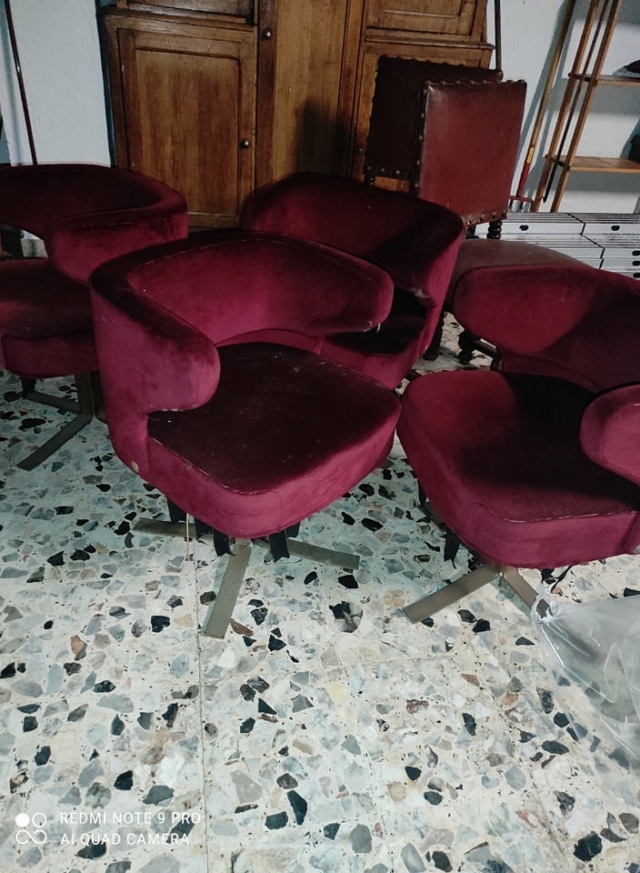 4 fauteuils Gianni Moscatelli pour Formanova 26176312