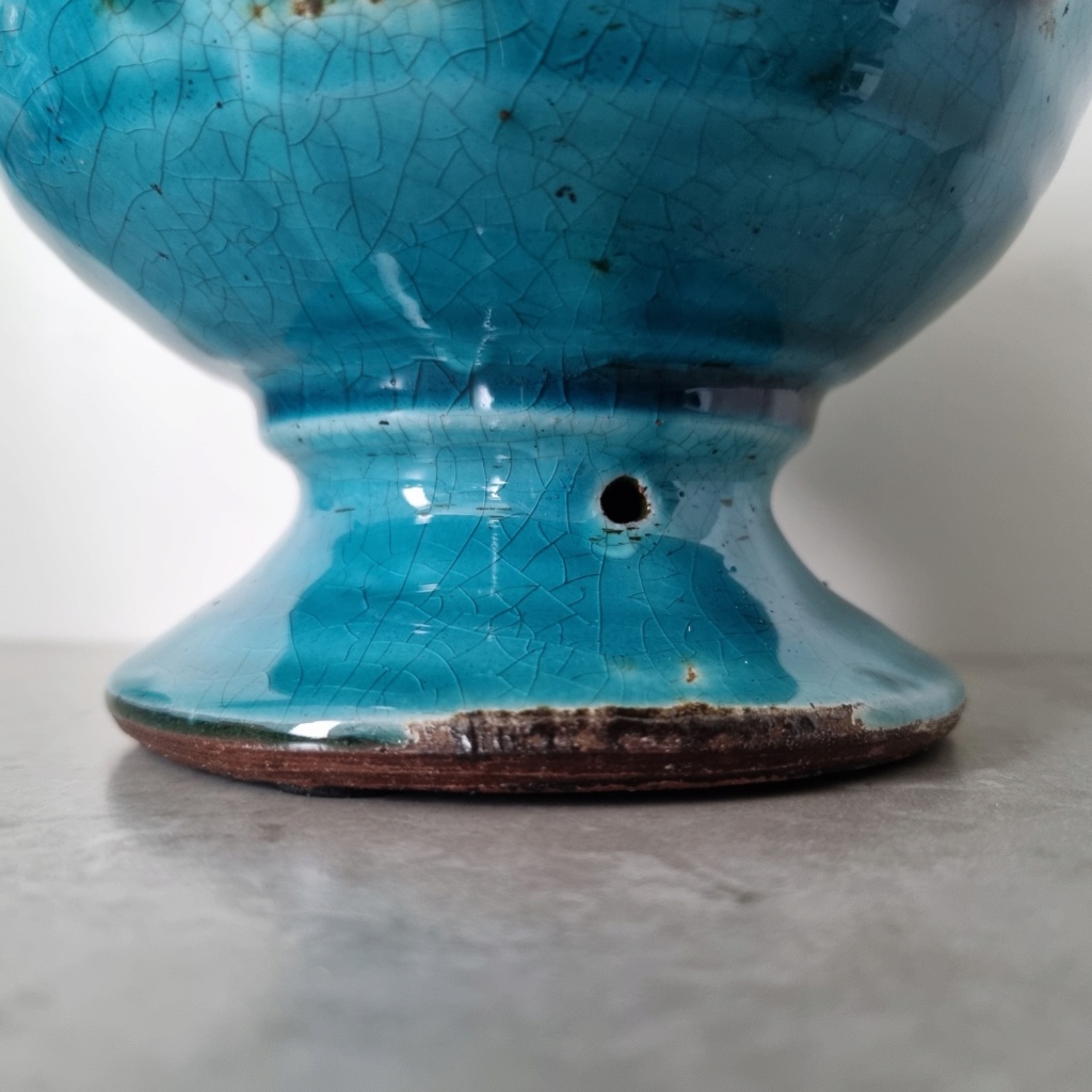Turquoise Blue Bowl no markings 20230420