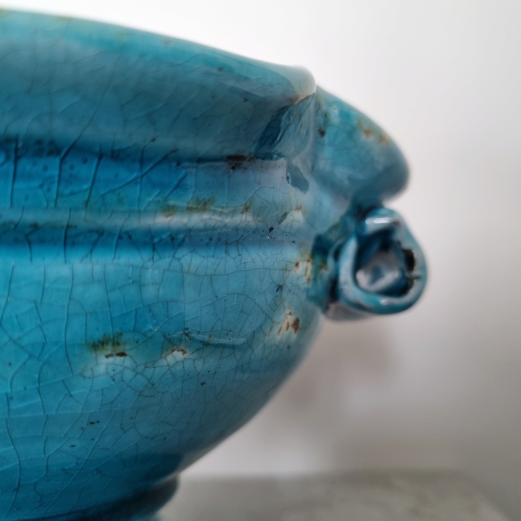 Turquoise Blue Bowl no markings 20230426