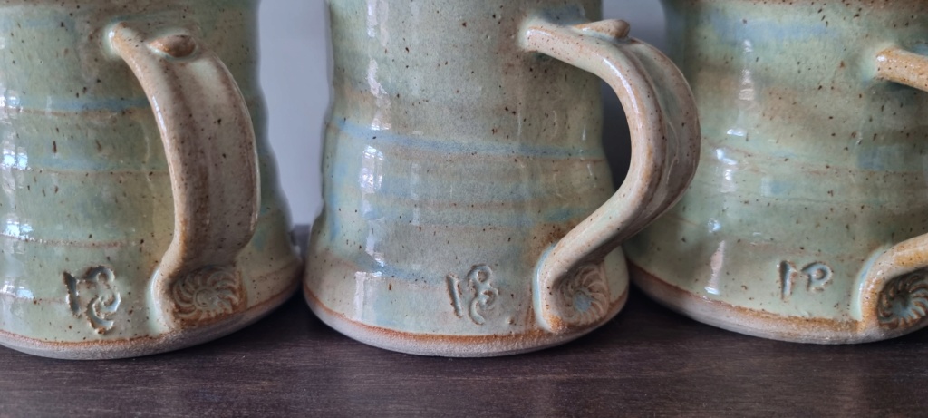 Studio Pottery Mugs - IB or IBC or MBC mark? ID Help please 20230429
