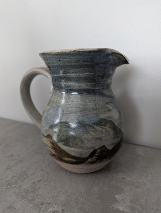 ID - Studio pottery jug - shamrock/clover mark?  Pxl_2041