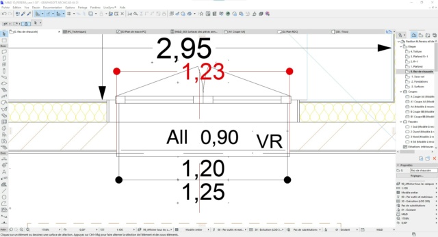  [ ARCHICAD ] cotation brut menuiserie Captur10