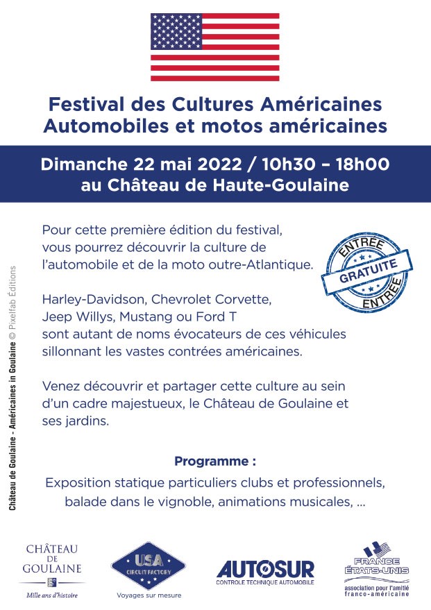 Festival Américaines In Goulaine 22 mai 2022 (Nantes) Flyer_15