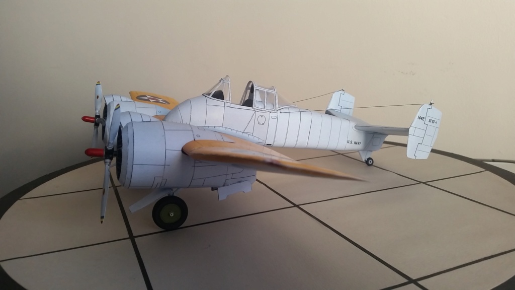 Grumman XF5F-1 Skyrocket  мaßstab 1:72 von Lachezar 20201214
