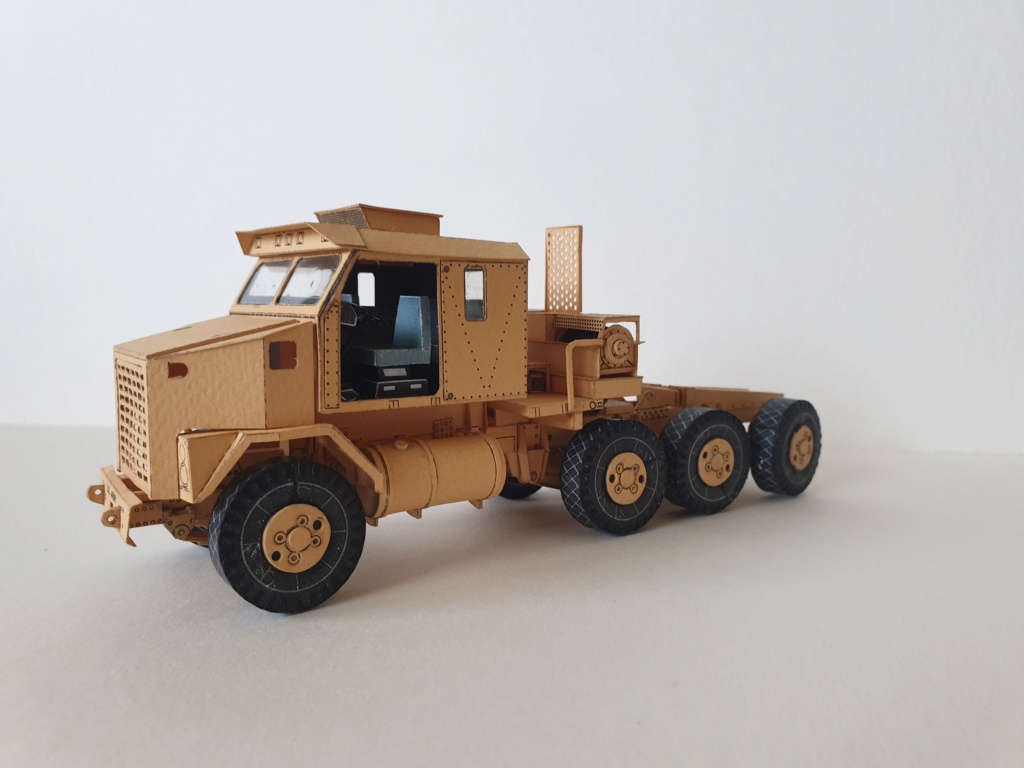 Transportschlepper M1070 mit Auflieger M1000 im Maßstab 1:48 geb. v. Lachezar 20210535