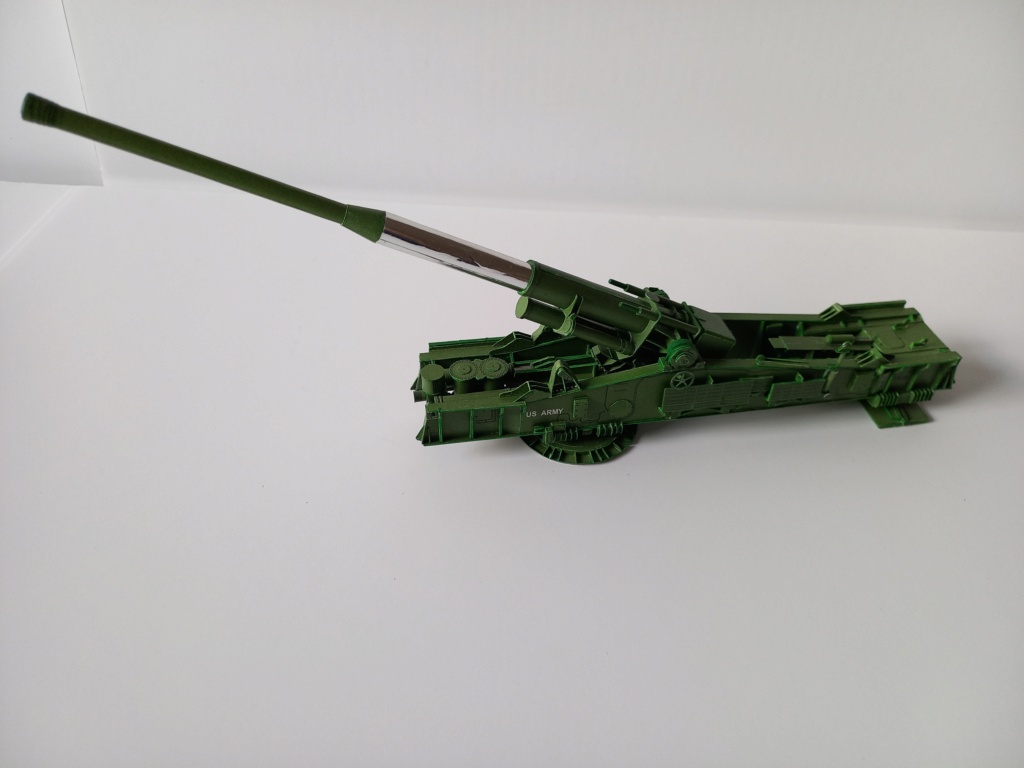 Amerikanische 280-mm-M65-Atomkanone. Maßstab 1:48, geb. v. Lachezar.        20220512