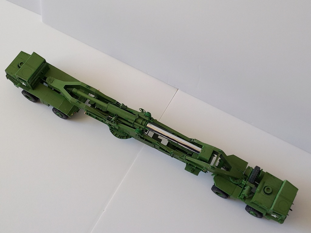 Amerikanische 280-mm-M65-Atomkanone. Maßstab 1:48, geb. v. Lachezar.        20220526