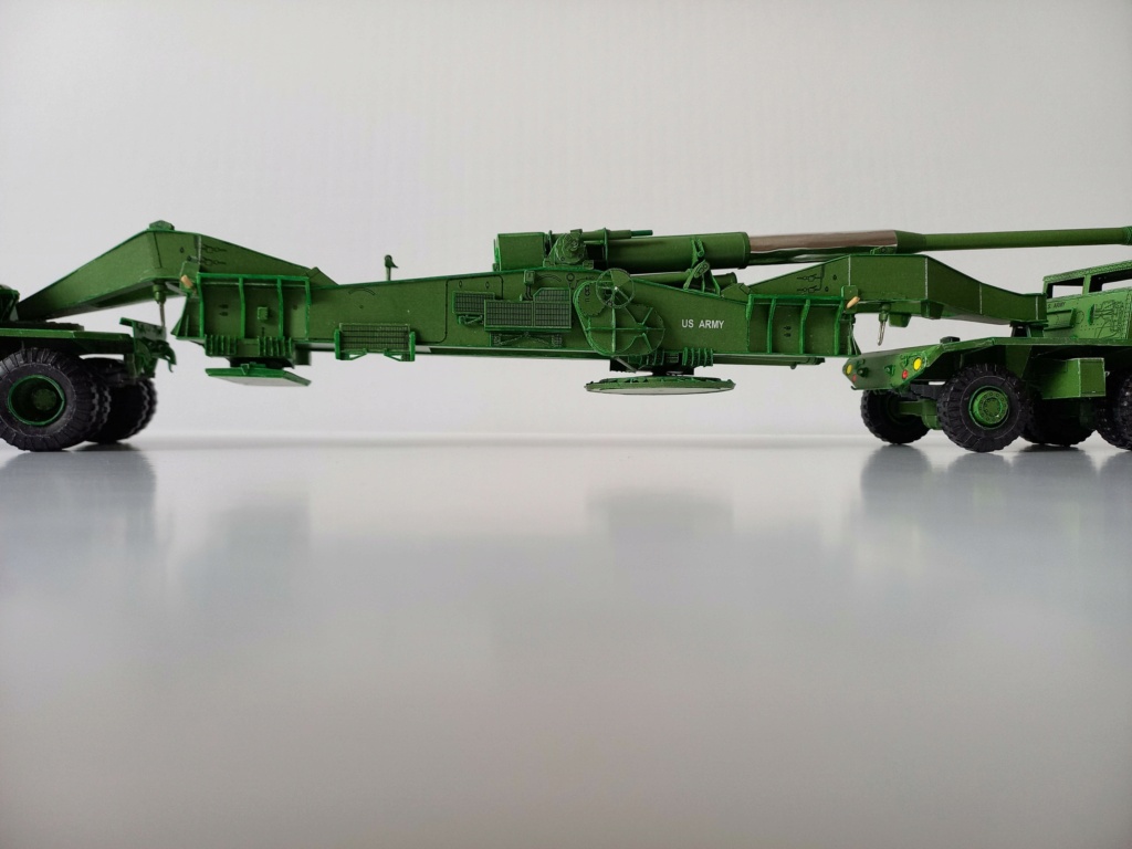 Amerikanische 280-mm-M65-Atomkanone. Maßstab 1:48, geb. v. Lachezar.        20220528