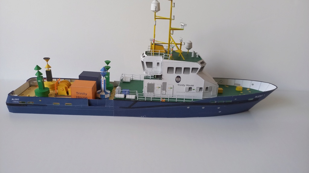 Schiff "ALERT" Maßstab 1: 100 Modell JSC gebaut von Lachezar 20220712