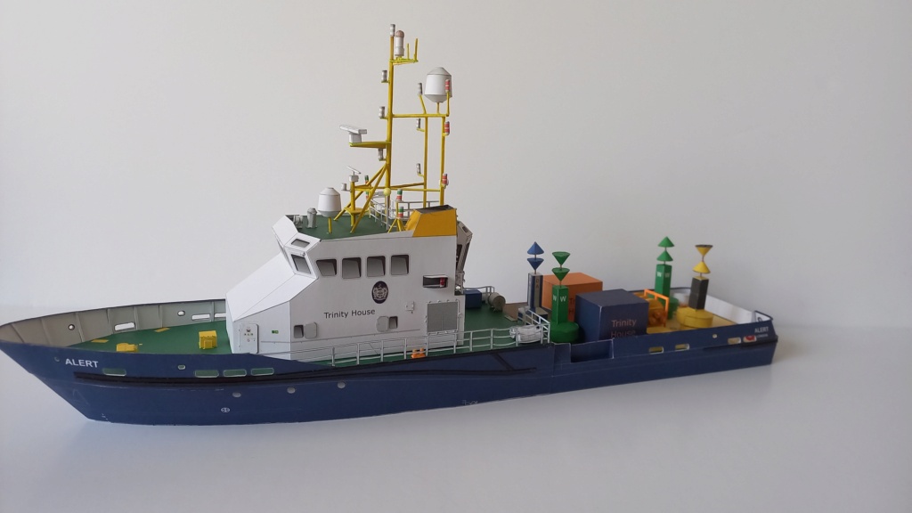 Schiff "ALERT" Maßstab 1: 100 Modell JSC gebaut von Lachezar 20220713