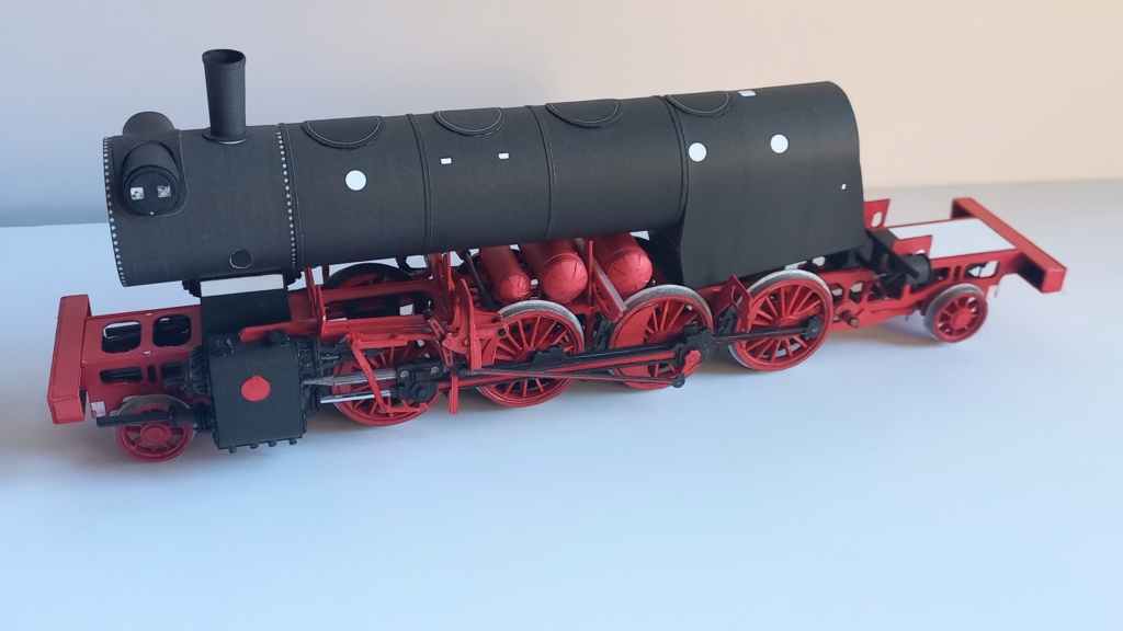 Deutsche Dampflokomotive BR 86 Maßstab 1:45 von ADW MODEL. Gebaut von Lachezar 20221057