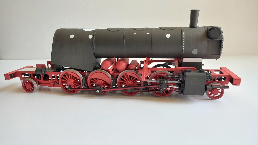 Deutsche Dampflokomotive BR 86 Maßstab 1:45 von ADW MODEL. Gebaut von Lachezar 20221059