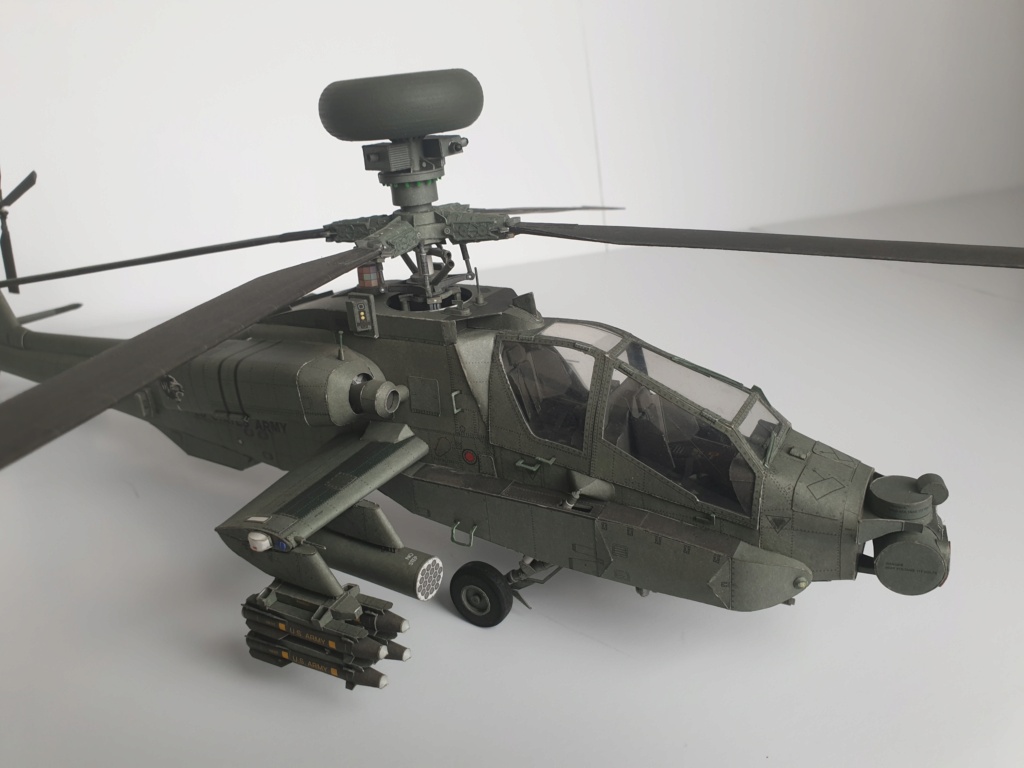 AH-64A APACHE ,1:33, Modelarz hergestellt von Lachezar 20221223