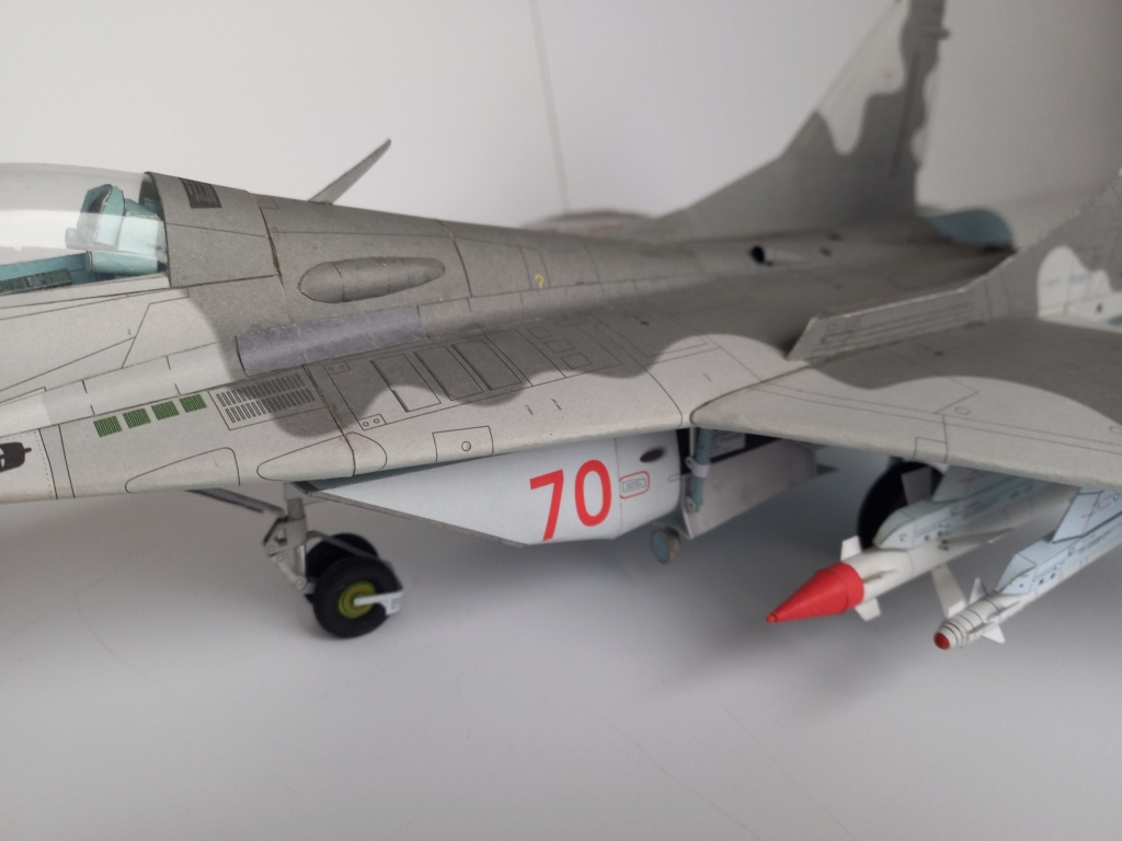 МиГ-29 на Maly modelarz в мащаб 1:33 от Lachezar 20221266