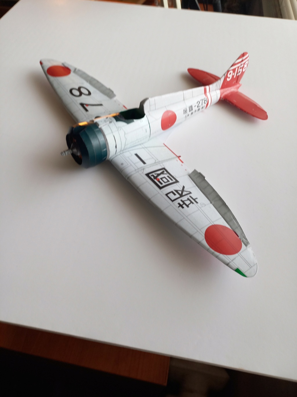 Mitsubishi A5M4, Maßstab 1:33, Modell von Marek, gebaut von Lachezar 20230216