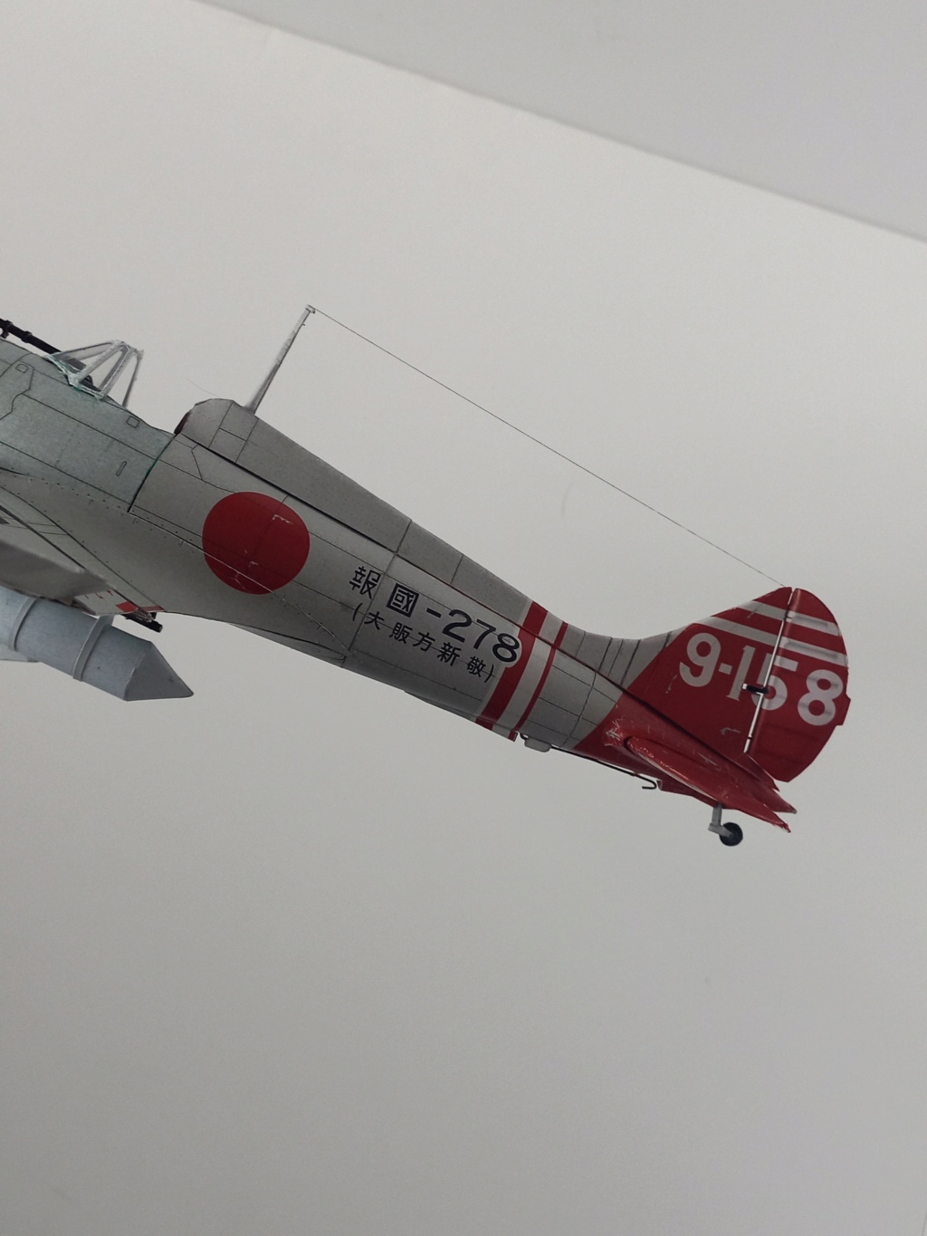 Mitsubishi A5M4, Maßstab 1:33, Modell von Marek, gebaut von Lachezar 20230240