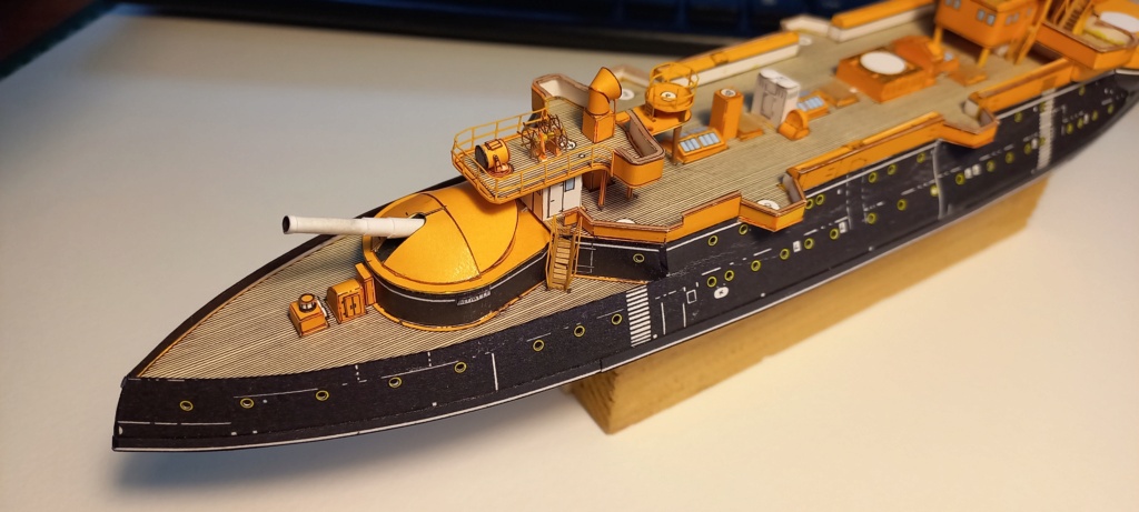 Deutsches Küstenpanzerschiff „S.M.S. Beowulf“, Maßstab 1:250, hergestellt von Lachezar 20240317