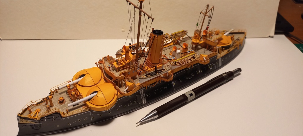 Deutsches Küstenpanzerschiff „S.M.S. Beowulf“, Maßstab 1:250, hergestellt von Lachezar 20240419