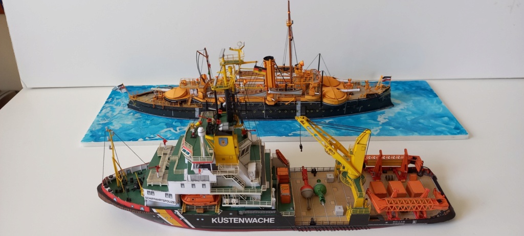 Deutsches Küstenpanzerschiff „S.M.S. Beowulf“, Maßstab 1:250, hergestellt von Lachezar 20240435