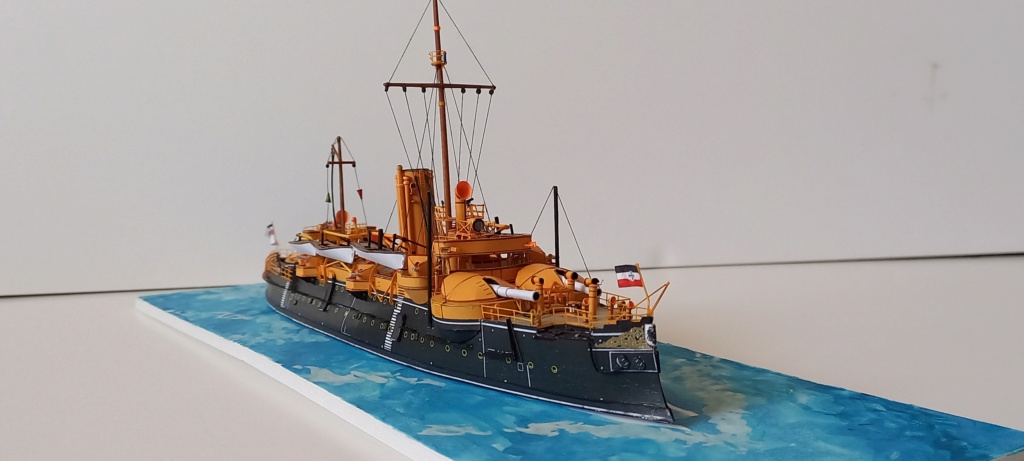 Deutsches Küstenpanzerschiff „S.M.S. Beowulf“, Maßstab 1:250, hergestellt von Lachezar 20240436