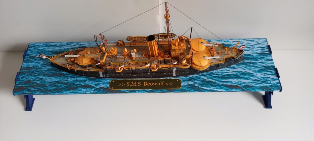 Deutsches Küstenpanzerschiff „S.M.S. Beowulf“, Maßstab 1:250, hergestellt von Lachezar 20241014