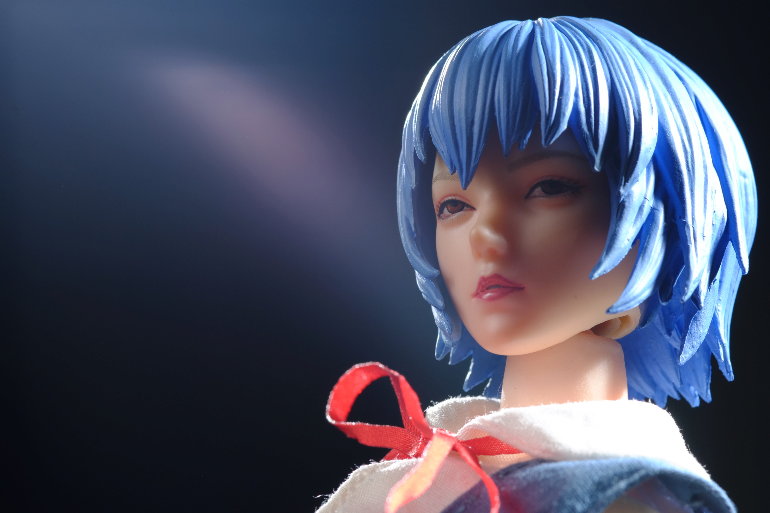 Clothing - NEW PRODUCT: VSToys: 1/6 Ayanami Rei student outfit & head sculpt set Fuji0710