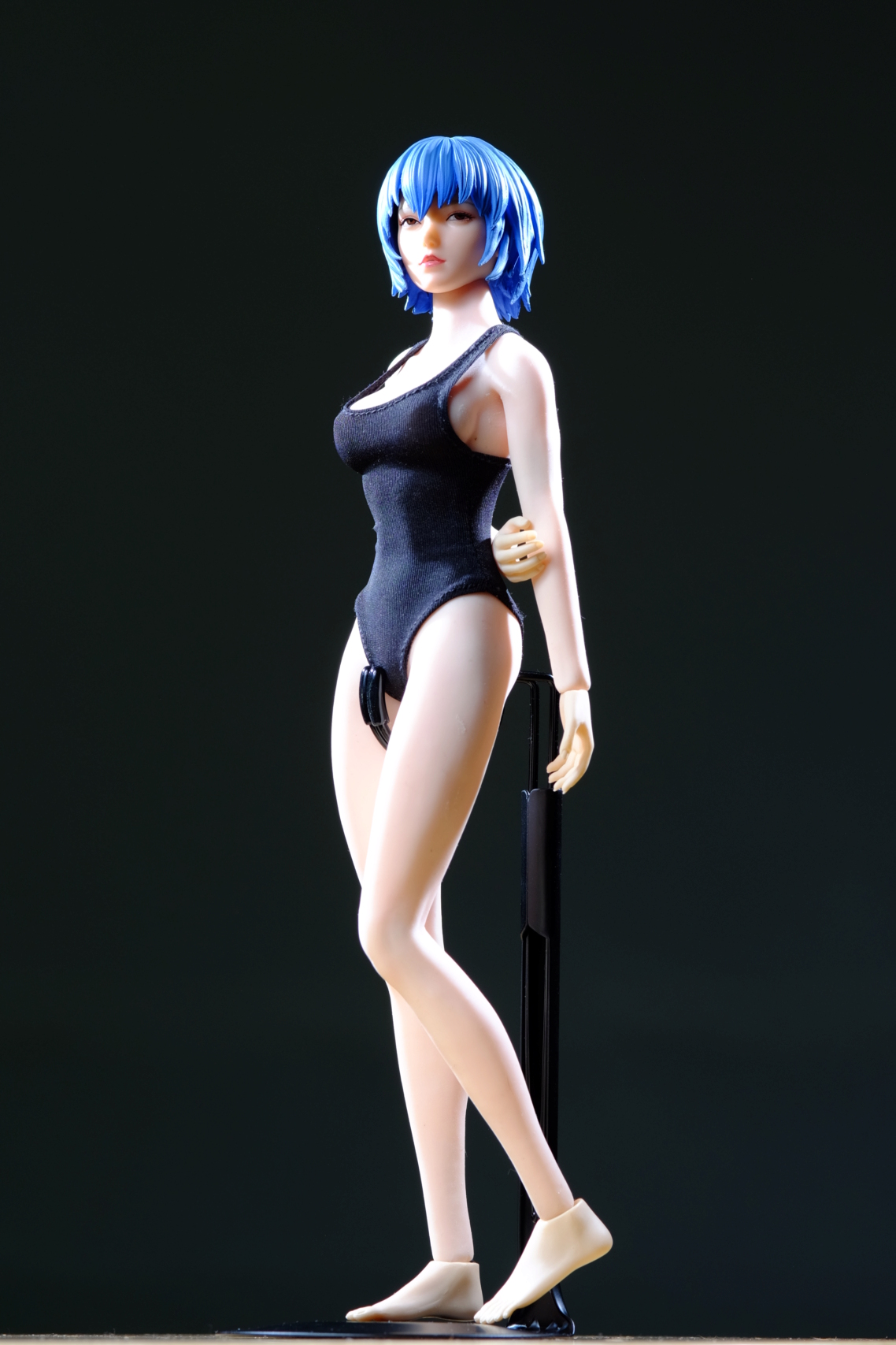 NEW PRODUCT: VSToys: 1/6 Ayanami Rei student outfit & head sculpt set Fuji0911