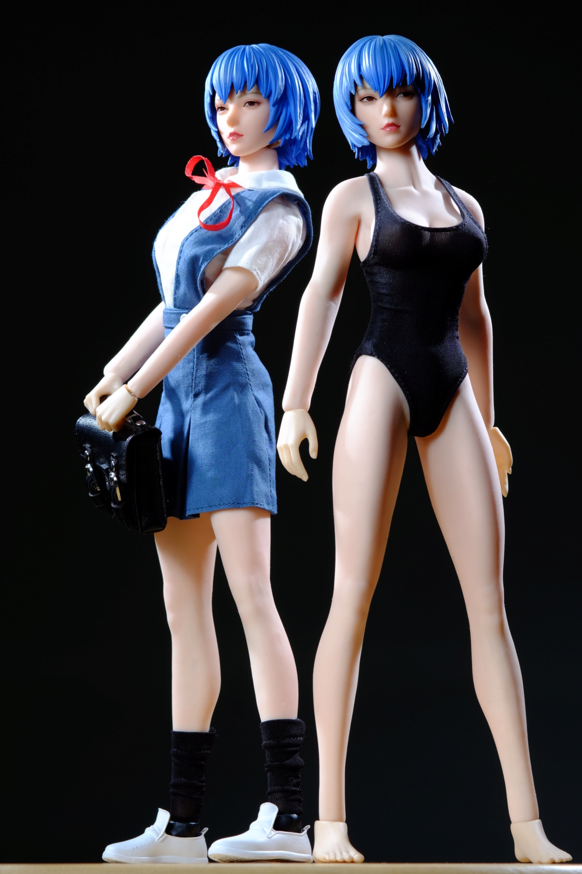 NEW PRODUCT: VSToys: 1/6 Ayanami Rei student outfit & head sculpt set Fuji0918
