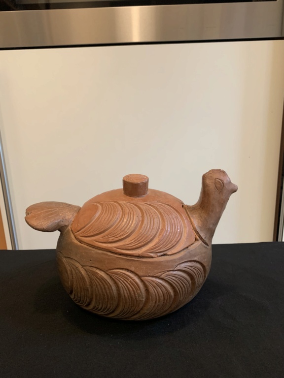 Terracotta bird shaped vessel Img_5312