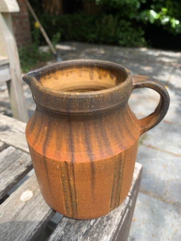 Rust coloured jug, from Israel Img_5719