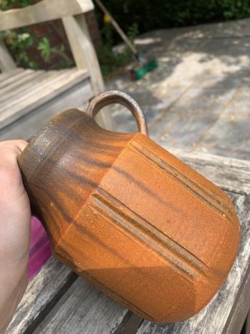 Rust coloured jug, from Israel Img_5720