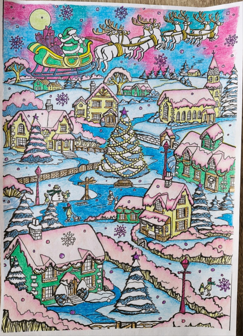 défi de décembre : dessin proposé ou paysage d'hiver  - Page 2 Whatsa10