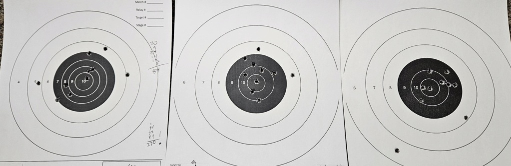 Miserable 50yd results  20240310