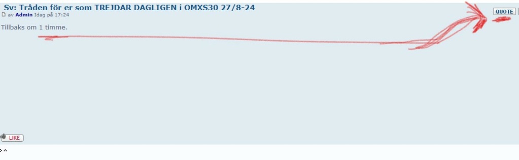 Tråden för er som TREJDAR DAGLIGEN i OMXS30 27/8-24 Quote10