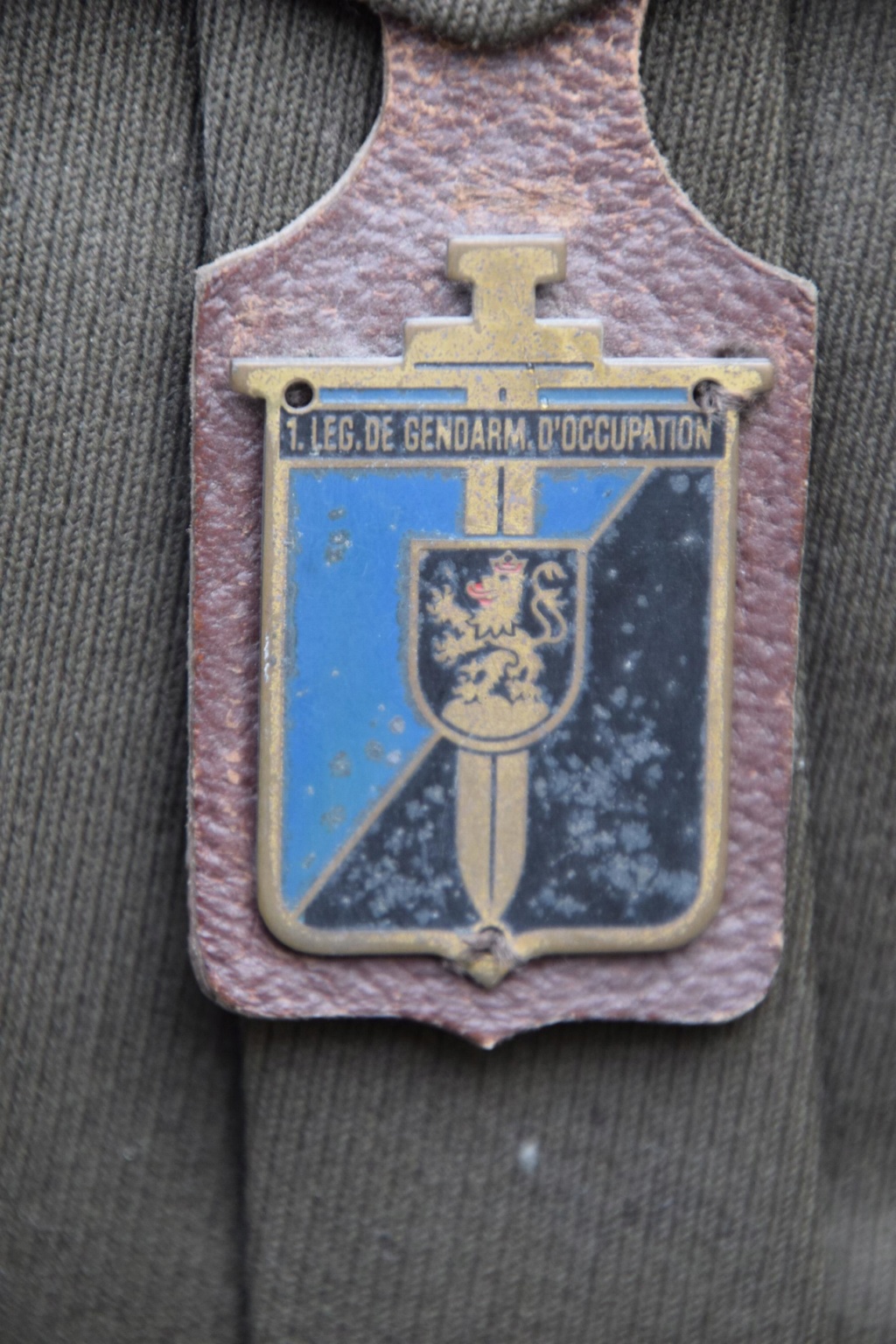vareuse Légion de  Gendarmerie  occupation Allemagne  Dsc_1592